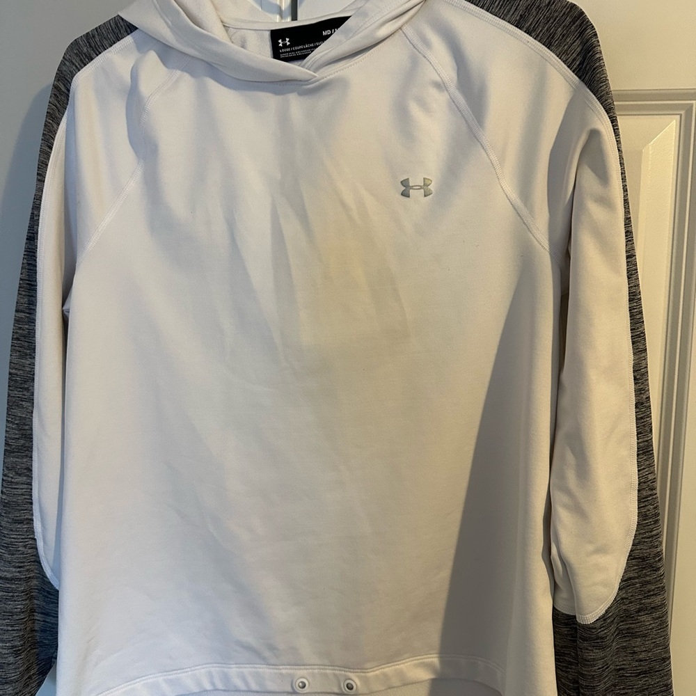 Under Armour ColdGear White Hoodie
